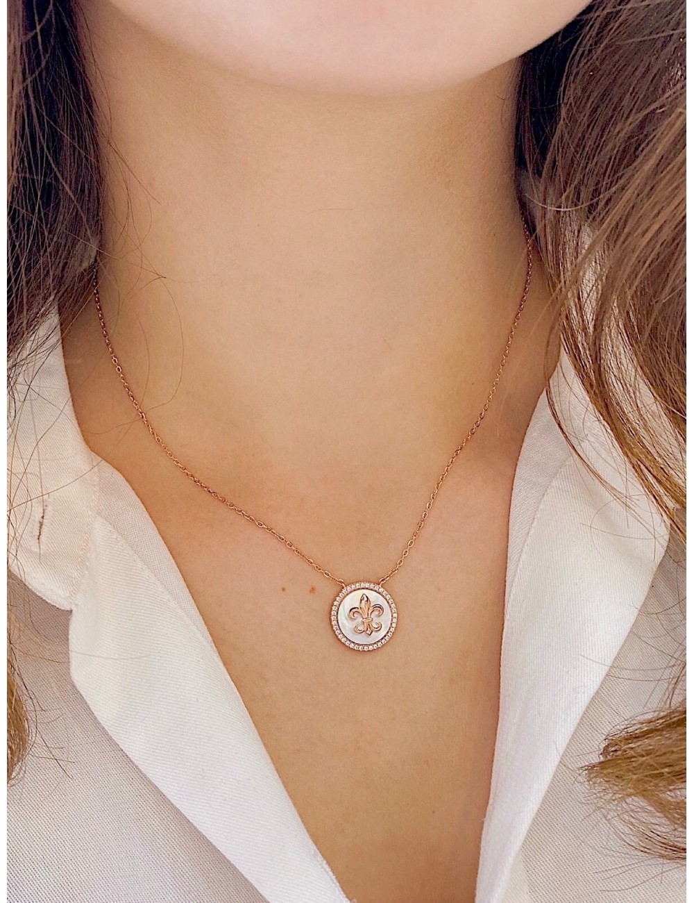 Lily Flower Necklace