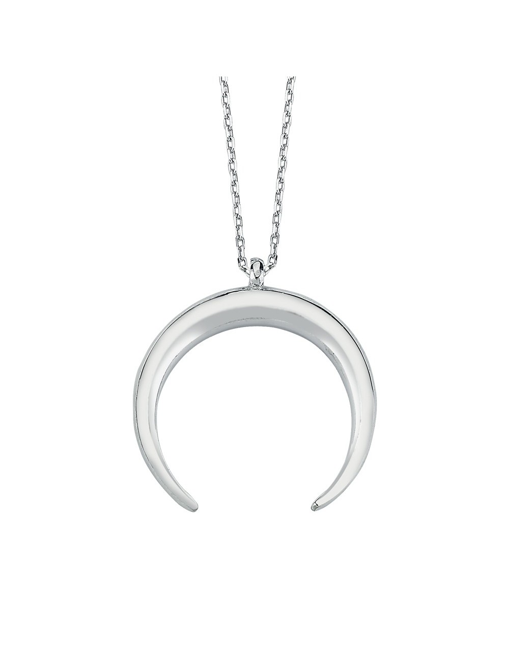 crescent moon necklace