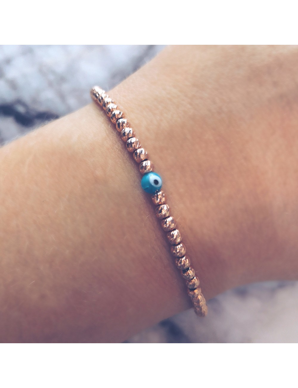 Eyeball Bracelet 925 Silver Laser Eyeball Bracelet