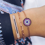 Bracelet Oeil (Contour Noir)