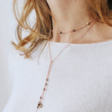 Collier Écharpe "Twist Me" 4-en-1 (Cristaux Swarovski)