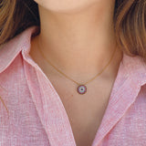 Collier Oeil (contour noir)