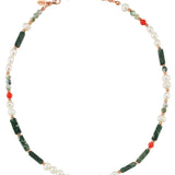 Collier Paloma (Jaspe verte)