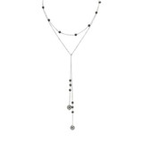 Collier Écharpe "Twist Me" 4-en-1 (Perles Swarovski)