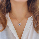 Collier Oeil pavé