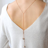 Collier Écharpe "Twist Me" 4-en-1 (Perles Swarovski)