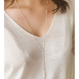 Collier Écharpe "Twist Me" 4-en-1 (Perles Swarovski)