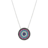 Collier Oeil (contour noir)