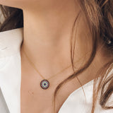 Collier Oeil (contour noir)